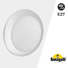 Plafón de exterior estanco de pared o techo FUMAGALLI BERTA E27 IP66
