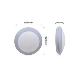 Plafón de exterior estanco de pared o techo FUMAGALLI BERTA E27 IP66