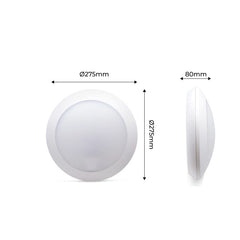 Plafón de exterior estanco de pared o techo FUMAGALLI BERTA E27 IP66