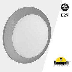 Plafón estanco para techo o pared FUMAGALLI UMBERTA 2x E27 IP66