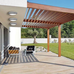 Plafón estanco para techo o pared FUMAGALLI UMBERTA 2x E27 IP66