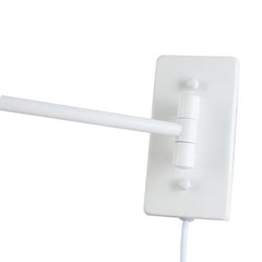 Aplique de pared con brazo articulado y enchufe "Clark" - E27