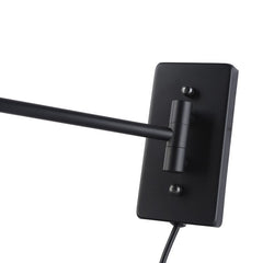 Aplique de pared con brazo articulado y enchufe "Clark" - E27