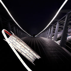 Tira LED 220V - 300W (2400xSMD2835) - 12mm - Apta exterior: IP67 - Rollo 20 metros