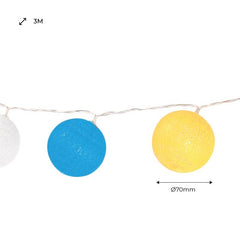 Guirnaldas decorativas de luces LED USB