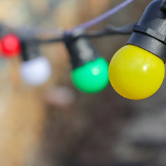 Bombilla de colores LED E27 G45 - 1W