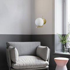 Aplique de pared bola cristal "Margaret"