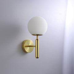 Aplique de pared bola cristal "Elsa" - E14