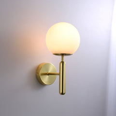 Aplique de pared bola cristal "Elsa" - E14