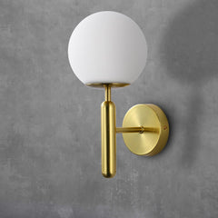 Aplique de pared bola cristal "Elsa" - E14