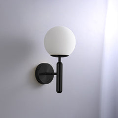 Aplique de pared bola cristal "Elsa" - E14