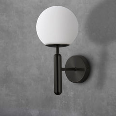 Aplique de pared bola cristal "Elsa" - E14