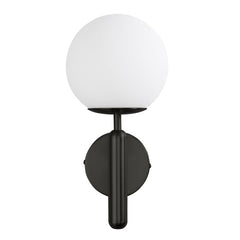 Aplique de pared bola cristal "Elsa" - E14