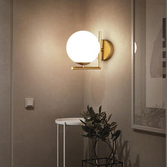 Aplique de pared bola cristal "Margaret"