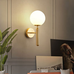 Aplique de pared bola cristal "Elsa" - E14