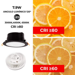Downlight Redondo Estanco CCT Fumagalli "Teresa 160" 10W IP55
