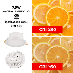 Downlight Redondo Estanco CCT Fumagalli "Teresa 160" 10W IP55
