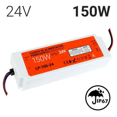 Fuente de alimentación estanca compacta 24V 150W IP67
