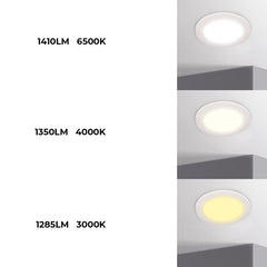 Downlight Redondo Estanco CCT Fumagalli "Teresa 160" 10W IP55