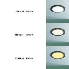 Downlight Redondo Estanco CCT Fumagalli "Teresa 160" 10W IP55