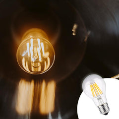 Bombilla LED filamento E27 60 - 8W - Transparente