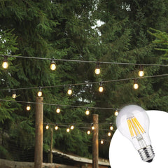Bombilla LED filamento E27 60 - 8W - Transparente