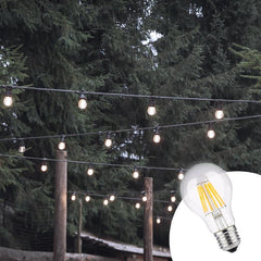 Bombilla LED filamento E27 60 - 8W - Transparente