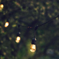 Bombilla LED E27 S14 Transparente de 1W
