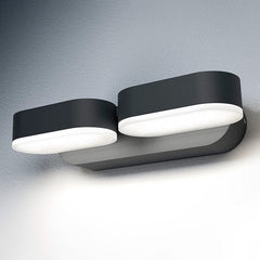 Aplique de pared LED doble para exterior orientable Endura 13W IP54