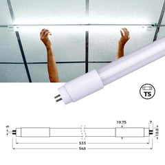 Tubo LED 60cm T5 - 10W - 100lm/W