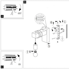 Pack X2 Apliques de pared rústicos de madera "RUDER" E27