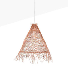 Lámpara colgante de mimbre "Willow"