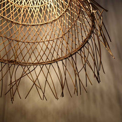 Lámpara colgante de mimbre "Willow"