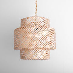 Lámpara colgante de mimbre "Onna"