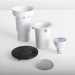 Foco empotrable en suelo LED FUMAGALLI CECI 90 2L GU10 3.5W