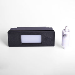 Baliza exterior LED empotrable pared Fumagalli "Nina 150" 3.5W - IP55 - R7S - CCT