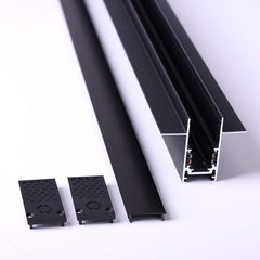Carril magnético 20mm empotrable 48V - 1 metro