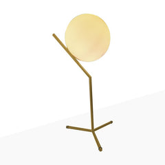 Lámpara de mesa bola cristal "NOLA" - E27 - Ø 16cm