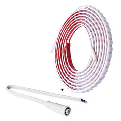 Bañador LED flexible monocolor 24V DC - 5 metros - 2700K - IP67