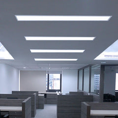 Pack de 10 paneles LED slim 120X30 cm - Driver Philips - 44W - UGR19 - IP40