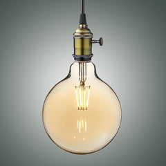 Bombilla LED Vintage Globo de Filamento E27 G125 6W