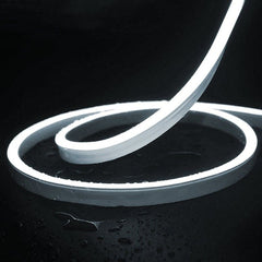 Neón LED flexible 24V DC - 10x18mm - 10 metros - Kit completo - 11W/m - IP67 - Curvatura lateral