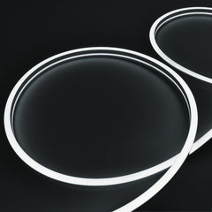 Neón LED flexible 24V DC - 10x18mm - 10 metros - Kit completo - 11W/m - IP67 - Curvatura lateral