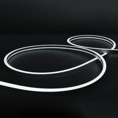 Neón LED flexible 24V DC - 10x18mm - 10 metros - Kit completo - 11W/m - IP67 - Curvatura lateral