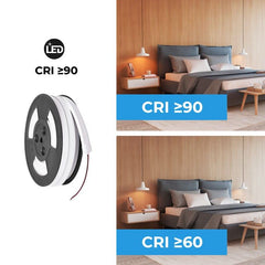 Neón LED flexible 24V DC - 10x18mm - 10 metros - Kit completo - 11W/m - IP67 - Curvatura lateral