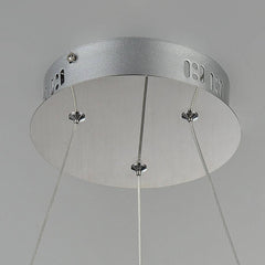 Lámpara colgante LED "SIRKLER" 28W efecto cuarzo