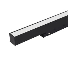Luminaria lineal LED opal para carril magnético 48V - 10W