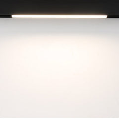 Luminaria lineal LED opal para carril magnético 48V - 20W