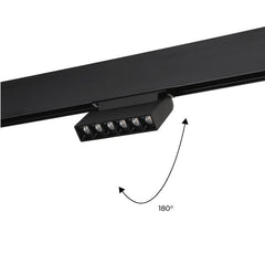 Luminaria lineal LED orientable para carril magnético 48V - 6W - UGR16