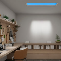 Panel LED "SMART Blue Skylight" - Efecto cielo - Daylight - 100W - 120x30cm